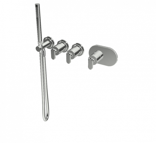 Термостатический смеситель Fima - Carlo Frattini Park Lane встраиваемый для душа F1368X2