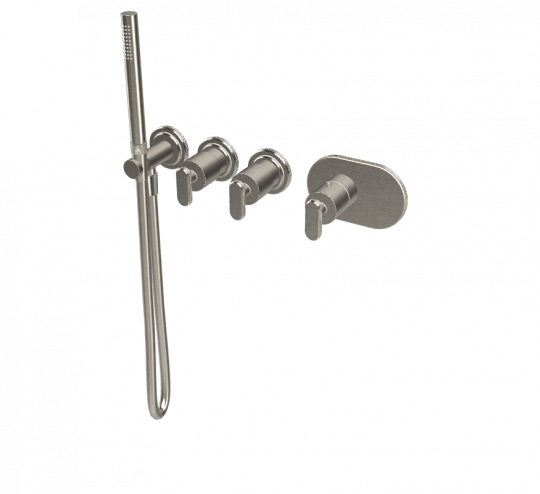 Термостатический смеситель Fima - Carlo Frattini Park Lane встраиваемый для душа F1368X2 схема 9