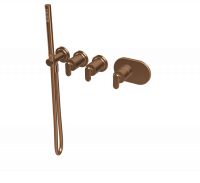 Термостатический смеситель Fima - Carlo Frattini Park Lane встраиваемый для душа F1368X2 схема 11