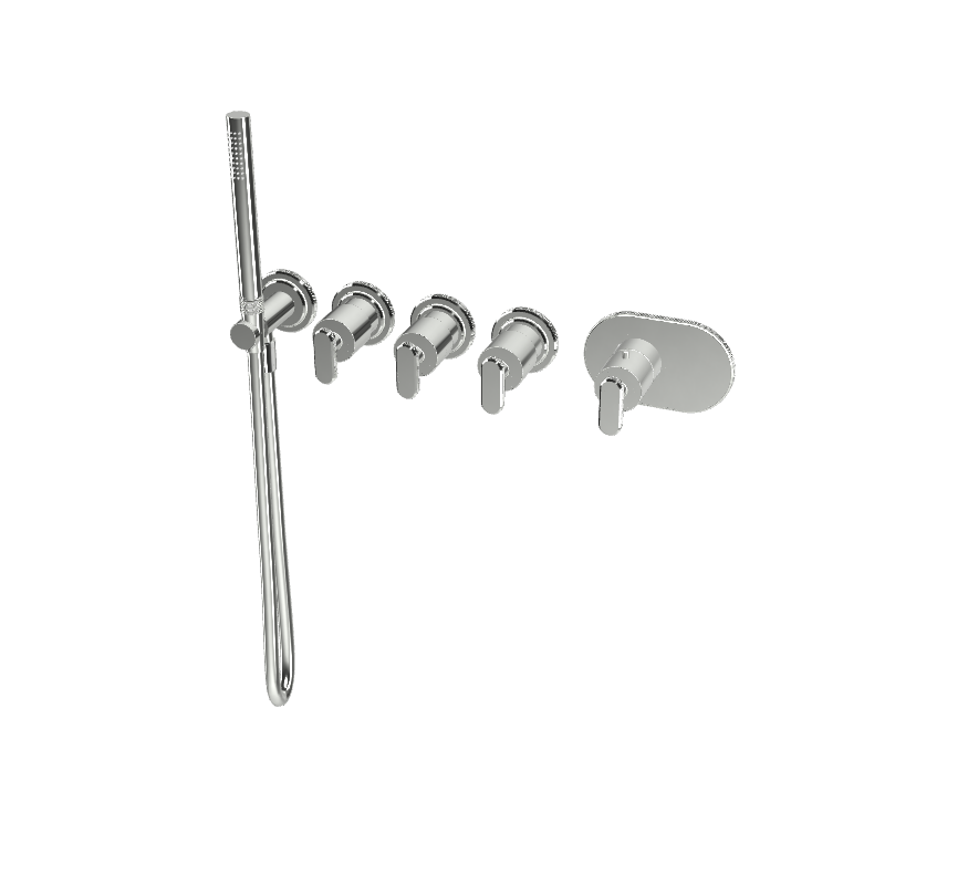 Изображение Термостатический смеситель Fima - Carlo Frattini Park Lane встраиваемый для душа F1368X3