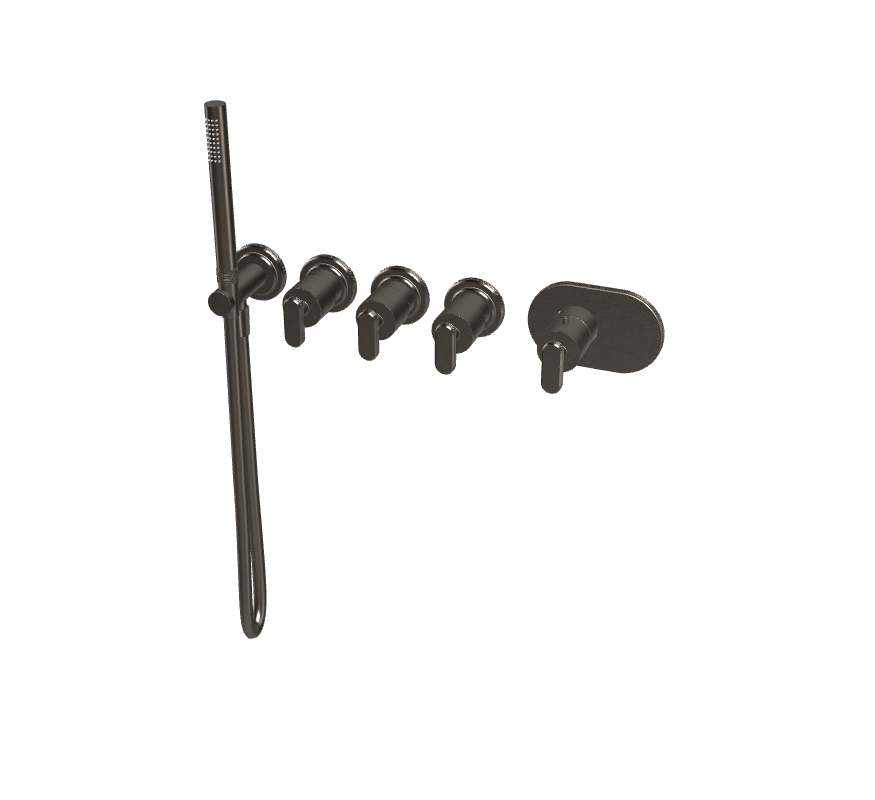 Термостатический смеситель Fima - Carlo Frattini Park Lane встраиваемый для душа F1368X3 ФОТО