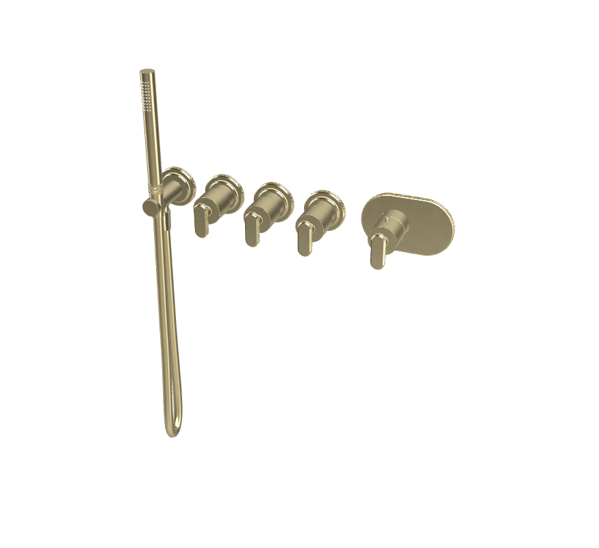 Термостатический смеситель Fima - Carlo Frattini Park Lane встраиваемый для душа F1368X3 ФОТО