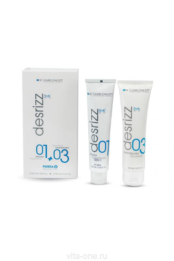 Выпрямитель F0 + нейтрализатор для процедуры выпрямления HAIR CONCEPT 120мл+150мл