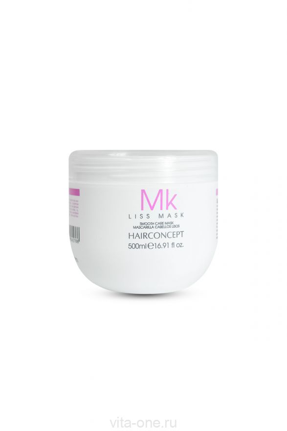 Маска глубокое увлажнение волос LISS серии ELITE PRO HAIR CONCEPT 500мл