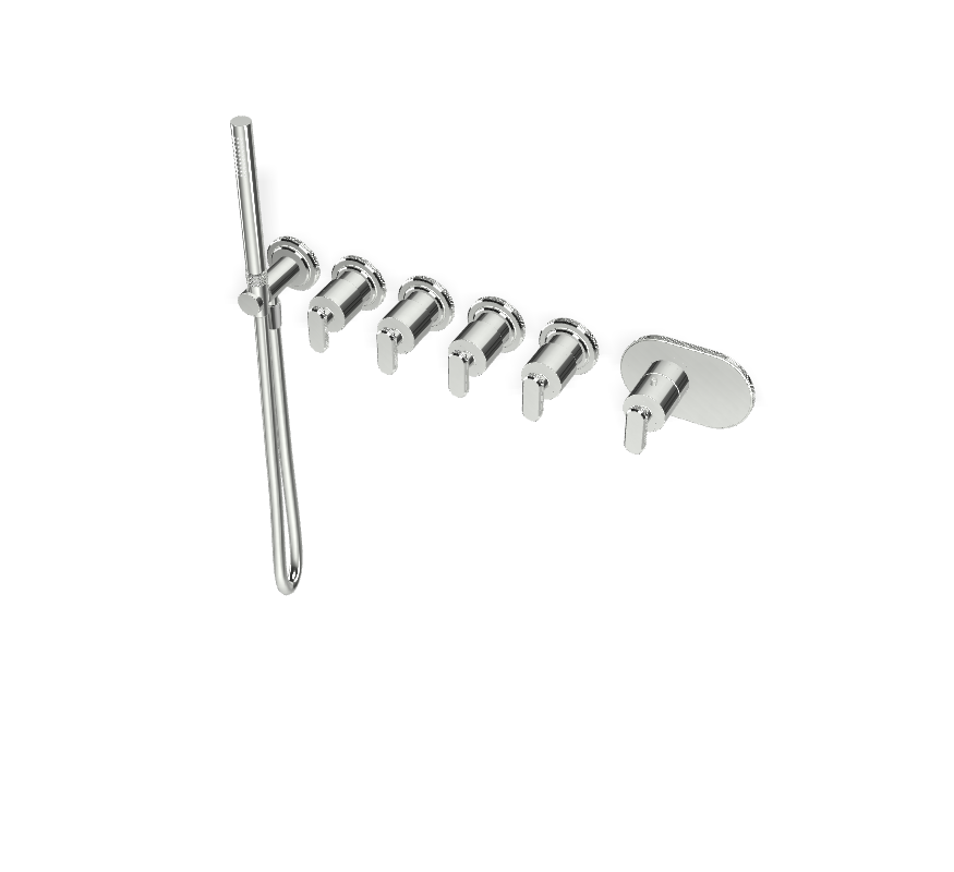 Изображение Термостатический смеситель Fima - Carlo Frattini Park Lane встраиваемый для душа F1368X4