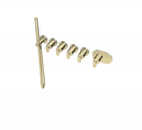 Термостатический смеситель Fima - Carlo Frattini Park Lane встраиваемый для душа F1368X4 схема 5