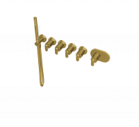 Термостатический смеситель Fima - Carlo Frattini Park Lane встраиваемый для душа F1368X4 схема 8