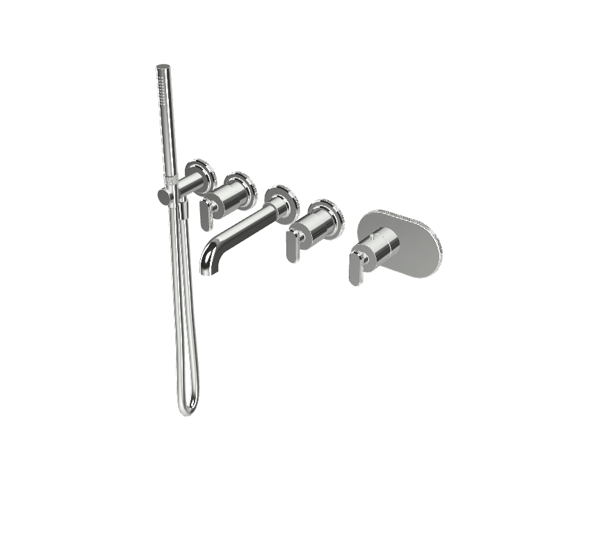 Изображение Термостатический смеситель Fima - Carlo Frattini Park Lane встраиваемый для душа F1379X2