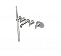 Термостатический смеситель Fima - Carlo Frattini Park Lane встраиваемый для душа F1379X2 схема 1