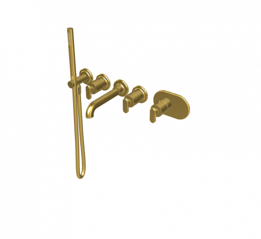 Термостатический смеситель Fima - Carlo Frattini Park Lane встраиваемый для душа F1379X2 схема 8