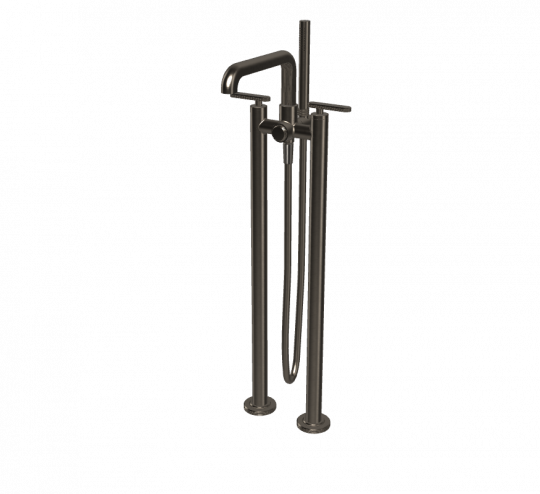 Вентильный смеситель Fima - Carlo Frattini Park Lane напольный для ванны F1304/4 схема 3