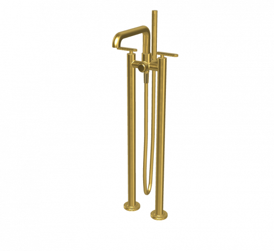 Вентильный смеситель Fima - Carlo Frattini Park Lane напольный для ванны F1304/4 схема 7