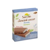 Кокосовый батончик в молочном шоколаде без глютена 90 г, Sarciok cocco, Sarchio, 200 g