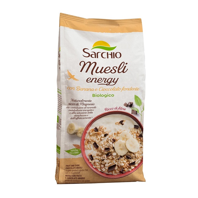 Мюсли Энерджи без глютена 250 г, Muesli Energy, Sarchio, 250 g