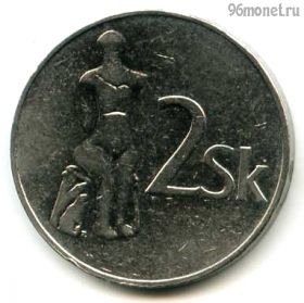Словакия 2 кроны 1993