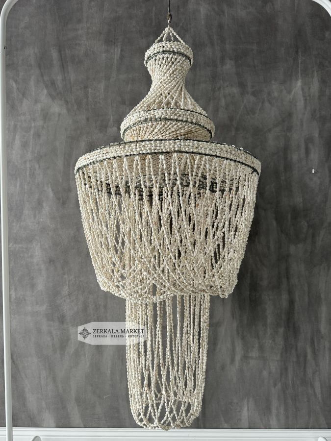 Абажур из ракушек D52 L120