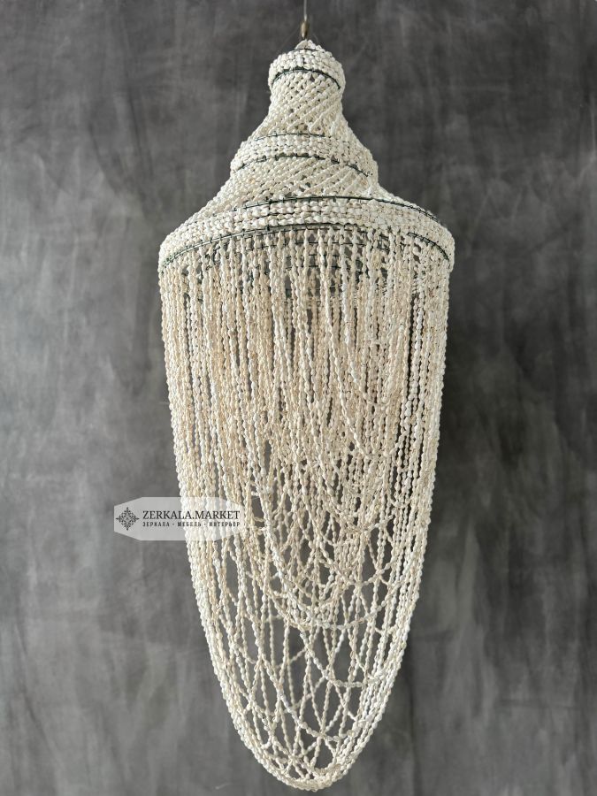 Абажур из ракушек D40 L115