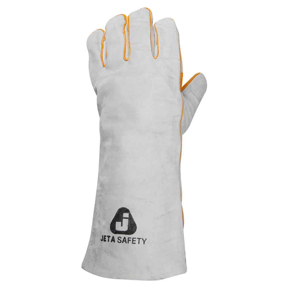 Jeta Safety JWK1401 Удлиненные сварочные краги с флисовой подкладкой, 1 пара.