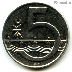 Чехия 5 крон 1995