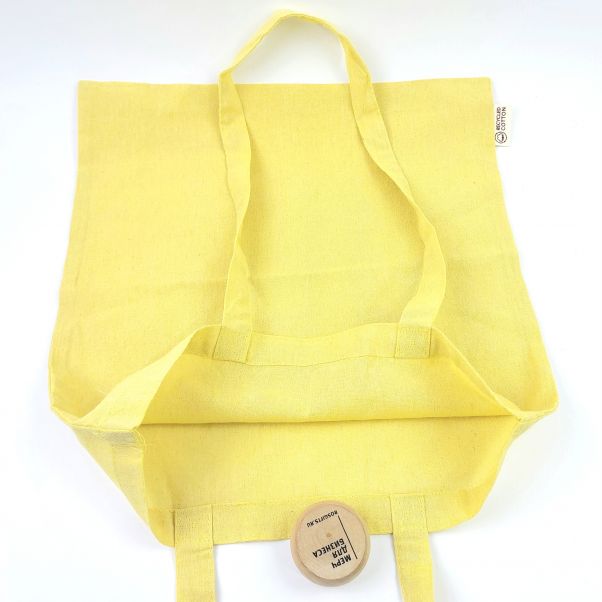 Эко сумка RIVOL желтая