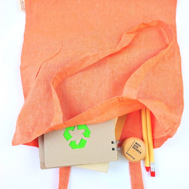 Эко сумка RIVOL оранжевая