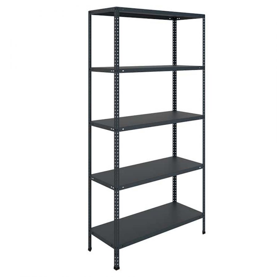 Стеллаж металлический «MS Standart-200/100x40/5 Black»