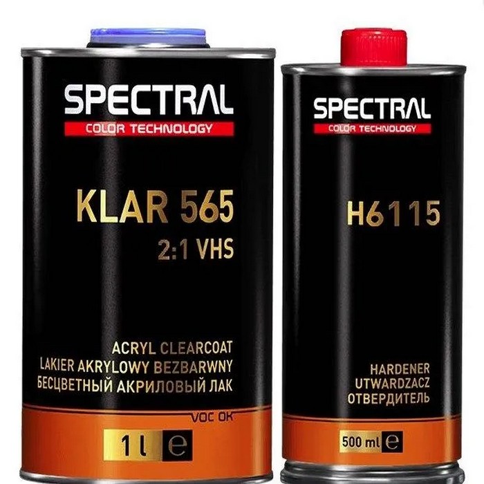 Novol SPECTRAL UNDER 365 Грунт акриловый 4+1 (комплект), P1 белый с отвердителем 2,8л. + 0,7л.