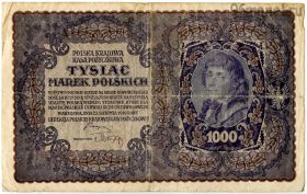 Польша 1000 марок 1919