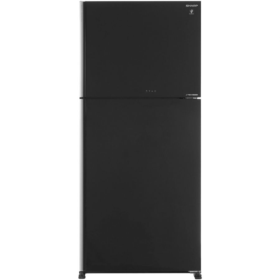 Холодильник с морозильником Sharp SJXG60PGBK черный