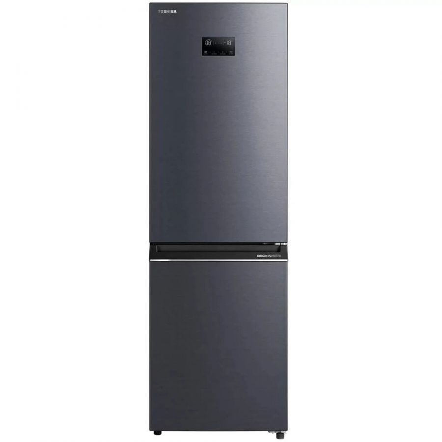 Холодильник с морозильником Toshiba GR-RB449WE-PMJ (06) серебристый