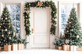 Фон стена "Winter-time"