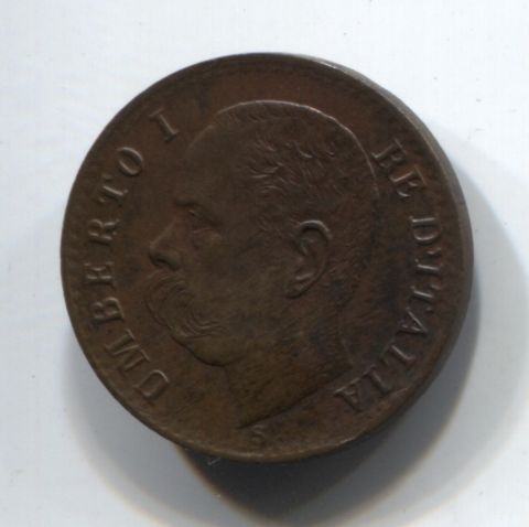 1 чентезимо 1895  XF+ Италия