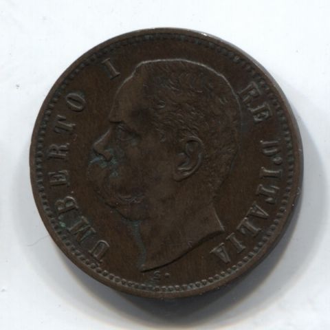 2 чентезимо 1898 XF Италия