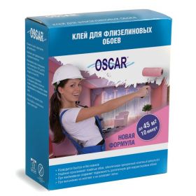Клей Сухой Оскар 0.25кг для Флизелиновых Обоев, Пачка / Оскар