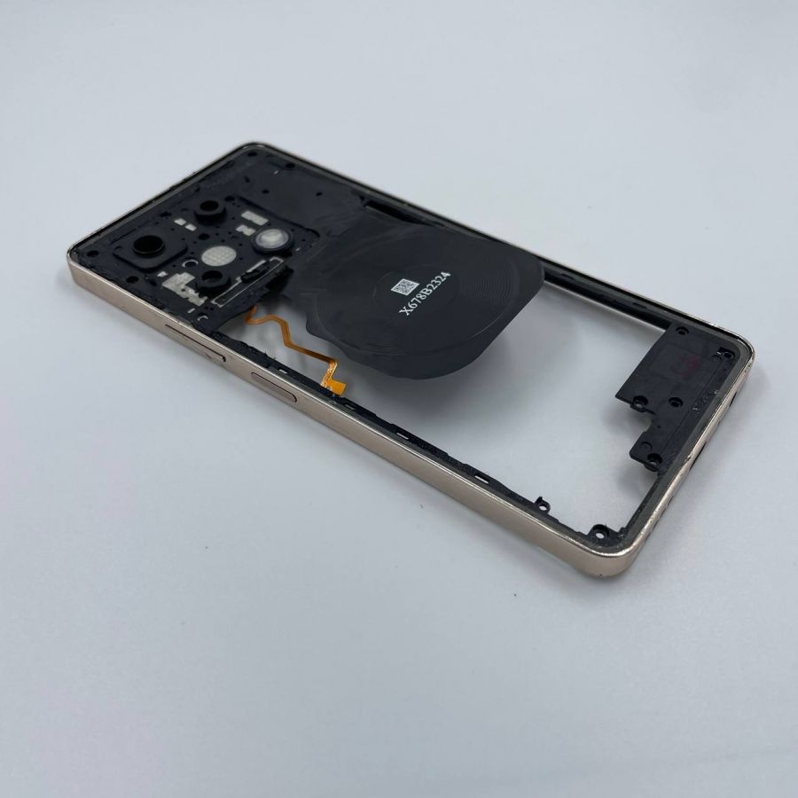 Infinix NOTE 30 PRO рамка оригинал с разбора золото (потёртости)