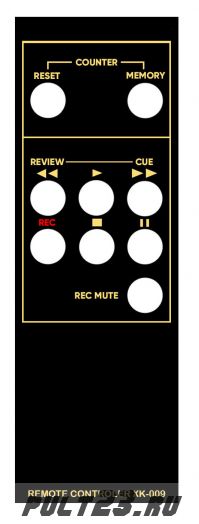 AIWA/EXCELIA RC-K009, XK-007, XK-009 аналог (под заказ) подходит только для японских моделей с питанием 100 V