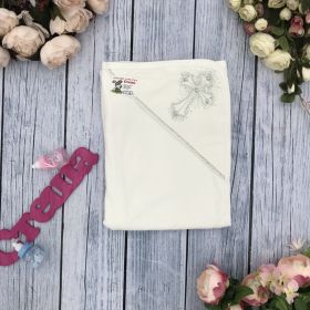 230 Крестильное полотенце, серебро