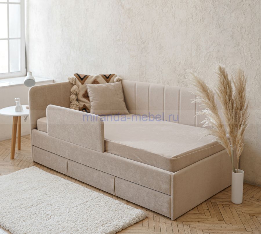 DREAM line 90*180 в полоску  (бежевый)