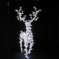 Фигура световая "Олень - динамика" исполнение "Ажур"