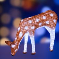 Фигура световая акриловая Neon-Night ''Олень мама коричневая'' 100х130см