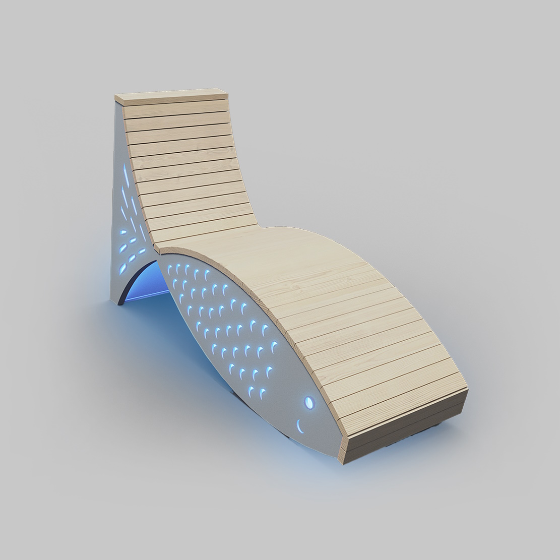 ШЕЗЛОНГ "РЫБКА"