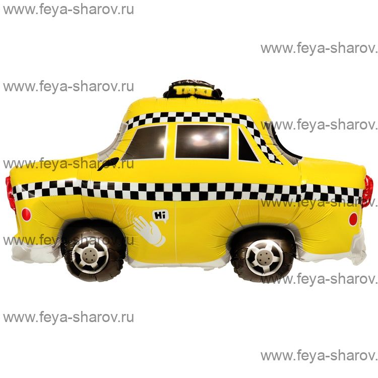 Шар машина Такси 92 см