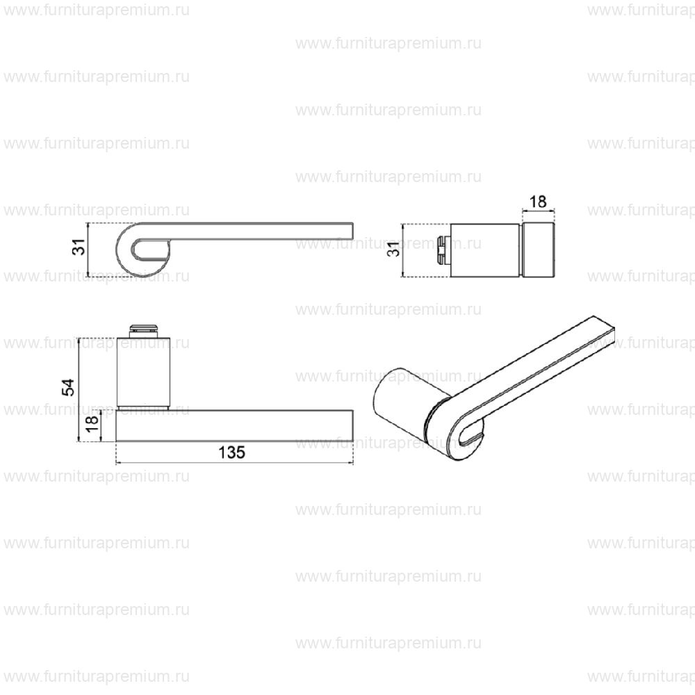 Ручка Frascio Tape