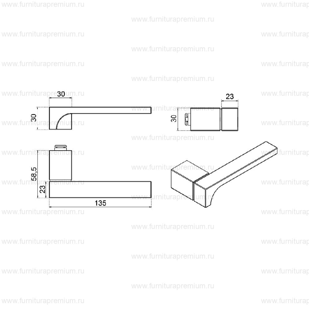 Ручка Frascio Quarto