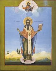 Икона Василия Рязанского: Свет Православия (рукописная)