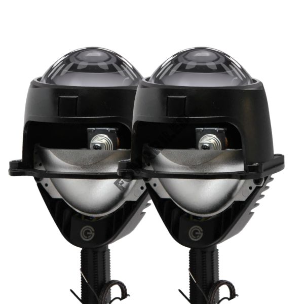 Светодиодные би-линзы BI-LED-015 дальний, ближний свет