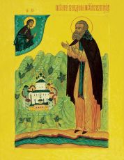 Владимир Белопесоцкий: Икона, несущая свет (рукописная)