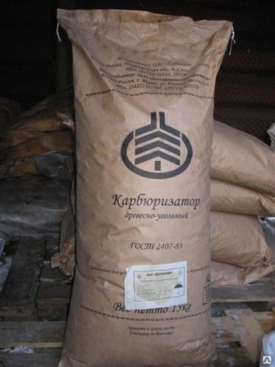 Карбюризатор древесноугольный ГОСТ 2407-83, 15 кг