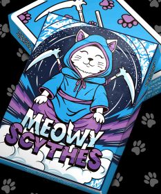 НОВИНКА! Дизайнерская колода Meowy Scythes by NeroYoung