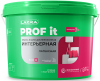 Краска Латексная Интерьерная Lakra Prof It 3кг Водно-Дисперсионная, Белая / Лакра Проф Ит